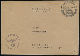 STOLP (POM) 2/ A/ Bekannt Durch Stolper Jungchen 1941 (9.10.) HWSt (Junge M.Wanderstab = Logo Für Berühmten Käse) + Viol - Andere (Aarde)