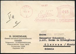 ESSEN/ 1/ "Egifa"/ Schutzkleidung/ H.Hohendahl/ Gummi-u.Asbestges.m.b.HG. 1934 (15.6.) AFS Auf Entsp. Firmen-Karte (Dü.E - Brandweer