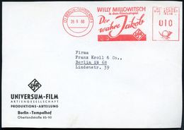 (1) BERLIN-TEMPELHOF 1/ WILLY MILLOWITSCH/ In Dem Filmlustspiel/ Der Wahre Jakob/ UfA 1960 (28.9.) Seltener AFS, Regie:  - Film