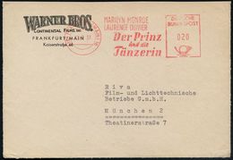 (16) FRANKFURT (MAIN) 16/ MARILYN MONROE/ LAURENCE OLIVIER/ Der Prinz/ Und Die/ Tänzerin 1957 (12.9.) Seltener AFS, Regi - Film