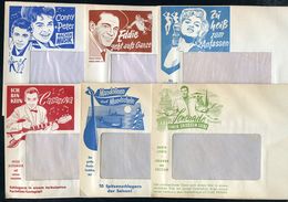 B.R.D. 1960 15 Verschiedene Reklame-Umschläge Der Fa. Constantin-Film, Dabei Musik-Filme, Dramen, Krimis Etc., Alle Unge - Cinéma