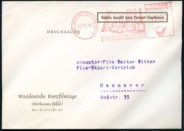 (22a) OBERHAUSEN (RHEINL) 1/ ..WIEGE DER RUHRINDUSTRIE 1959 (12.11.) AFS (Industrie-Anlagen) Auf Vordr.-Bf.: Westdeutsch - Film