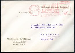 (22a) OBERHAUSEN (RHEINL) 1/ ..WIEGE DER RUHRINDUSTRIE 1959 (12.11.) AFS (Industrie-Anlagen) Auf Vordr.-Bf.: Westdeutsch - Kino