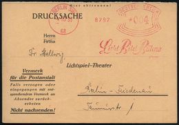 BERLIN SW/ 68/ Licht Bild Bühne 1933 (4.10.) AFS Auf Fragekarte Betr. Reichs-Kino-Adreßbuch (Antwortkarte Fehlt) Ortskar - Photographie