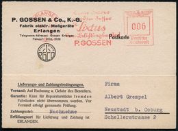 ERLANGEN/ 2/ Deine Bilder/ Werden Besser/ M./ Sixtus/ D.Belichtungsmesser!/ P.GOSSEN 1940 (19.7.) AFS, Teils Sütterlin A - Photographie