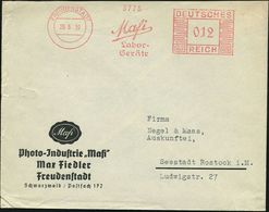 FREUDENSTADT/ Mafi/ Labor-/ Geräte 1939 (20.6.) AFS Klar Auf Dekorat. Firmen-Bf.: Photo-Jndustrie "Mafi"/ Max Fiedler, V - Photographie