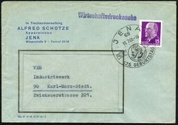 69 JENA/ CARL ZEISS/ ..ERNST ABBE 1840-1905/ 125.GEBURTSTAG 1965 (19.7.) HWSt = Kopfbild Ernst Abbe  = Astronom, Meteoro - Fotografia