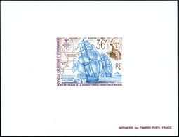 NEUKALEDONIEN 1988 36 F. "200. Jahrestag D.Scheitern D. Expedition Des Comte De La Pérouse",  U N G E Z.  Ministerblock  - Geografía