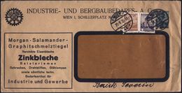 ÖSTERREICH 1935 (31.5.) PU 24 Gr. Trachten: INDUSTRIE-U.BERGWERKSBEDARFS-AG Wien (Schlägel/Eisen/Zahnrad) + Zusatzfrank. - Other & Unclassified