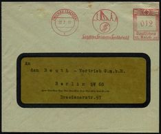 ZWICKAU(SACHSEN)/ 1/ SSS/ Sächs.Steinkohlen-Syndikat MbH. 1938 AFS = Förderturm (Monogr. "SSS", Stadtsilhoutte) Rs. Abs. - Altri & Non Classificati