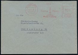 MISBURG/ Deurag Nerag/ Werk Misburg 1946 (10.9.) Seltener, Aptierter AFS = NS-Adler Entfernt (= Erdöl-Bohrturm) Fernbf.  - Petróleo