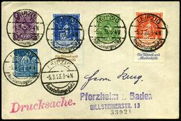 LEIPZIG/ Ausstellungsplatz 1923 (5.3.) Seltener 1K-Brücken-SSt = Saison-Hauspostamt Messe- U. Ausstellungsgelände Ohne U - Non Classificati