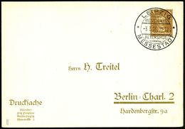 LEIPZIG/ MESSHAUS/  P E T E R S H O F / MESSESTADT 1929 (3.3.) SSt = Hauspostamt Messehaus Petershof Auf PP 3 Pf. Goethe - Zonder Classificatie