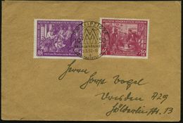 (10b) LEIPZIG C1/ FRÜHJAHRSMESSE/ A/ ERSTTAGSSTEMPEL 1950 (5.3.) SSt Auf . Kompl. Satz Frühjahrsmesse (Mi.248/49,  50.-  - Non Classés