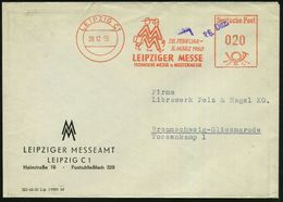 LEIPZIG C1/ MM/ 28.FEBR.-/ 8.MÄRZ 1960/ LEIPZ.MESSE/ TECHN.MESSE U.MUSTERMESSE 1959 (28.12.) AFS (Messelogo: "MM" Als Re - Unclassified