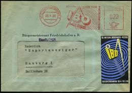 (14b) FRIEDRICHSHAFEN 1/ IBO/ MESSE/ 30.APRIL-1.MAI 1959 (30.4.) AFS Vom Eröffnungstag (Kreise, Zirkel) + Motivgl. Messe - Non Classés