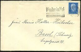 KARLSRUHE (BADEN)/ *2c/ Kinder In Not/ KAUFT 50 PFENNIG-LOSE/ WIR WOLLEN HELFEN 1932 (Apr.) Seltener MWSt Auf Ausl.-Bf., - Andere & Zonder Classificatie