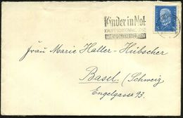 KARLSRUHE (BADEN)/ *2c/ Kinder In Not/ KAUFT 50 PFENNIG-LOSE/ WIR WOLLEN HELFEN 1932 (Apr.) Seltener MWSt Auf Ausl.-Bf., - Other & Unclassified