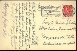 NIEDERLANDE 1935 (Aug.) MWSt: AMSTERDAM CENTRAALSTATION/RIJKSMUSEUM/..Rembrandt/TENTOONSTELLING , Klar Gest. Ausl.-Kt.!  - Autres & Non Classés