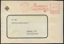 BERLIN SW 68/ Münchhausen/ Ein Ufa-Farbfilm Mit HANS ALBERS 1943 (31.3.) Sehr Seltener AFS = Literatur-Verfilmung Nach B - Ecrivains