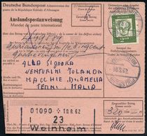 B.R.D. 1962 (10.8.) 2.- DM Gerh. Hauptmann, EF = Literatur-Nobelpreis 1912 , Sauber Gest (WEINHEIM/(BERGSTR)/b) + Pagini - Schrijvers