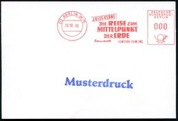 (1) BERLIN W 15/ JULES VERNE:/ DIE REISE ZUM/ MITTELPUNKT/ DER ERDE/ CINEMASCOPE CENTFOX-FILM, INC. 1960 (29.10.) Selten - Ecrivains