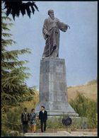 UdSSR 1972 3 Kop Komsomolzen , Schwarz: Rudaky-Denkmal In Duschanbe (= Tadschikisch-persischer Poet) Ungebr. - Tennis - Schrijvers
