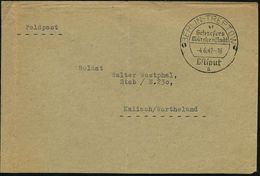 BERLIN-TREPTOW/ Schaefers/ Märchenstadt/ Liliput/ A 1942 (4.6.) Seltener SSt , Unbekanntes Datum 4.6. Klar Gest. Feldpos - Circus