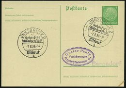 INNSBRUCK 2/ Schaefers/ Märchenstadt/ Liliput/ A 1939 (7.8.) Seltener SSt Klar Auf Inl.-Kt. (Bo.4 = Seltener Ort!) - Div - Cirque