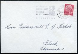 (21a) BIELEFELD 2/ T #bzw.# Za/ DEUTSCHES / SPIELKARTEN/ MUSEUM 1957/60 Je MWSt = Eichel-König Auf Bedarfs-Bf. Bzw. Beda - Zonder Classificatie