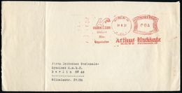 BERLIN W/ *35 I/ K/ 0003172/ Moderne/ Büro-/ Organisation/ Arthur Kaddatz.. 1931 (14.8.) AFS-Type "Komusina" = Hand "K"  - Ohne Zuordnung