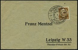 GLASHÜTTE/ (SACHS)/ Feinmechanik/ Uhren.. 1938 (5.4.) HWSt = Zifferblatt 13 Bis 24 Uhr , Klar Auf Kleinem Lotto-Firmen-B - Orologeria