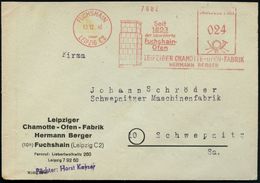 FUCHSHAIN/ über/ LEIPZIG C2/ Seit/ 1893..Fuchshainer/ Ofen/ LEIPZIGER CHAMOTTE-OFEN-FABRIK/ HERMAN BERGER 1948 (10.12.)  - Sin Clasificación