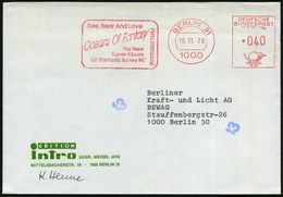 1000 BERLIN 31/ ..Oceans Of Fantasy/ The New/ Super-Album/ Of "Fantasticc Bony M." 1979 (19.11.) Seltener AFS Auf Vordr. - Music