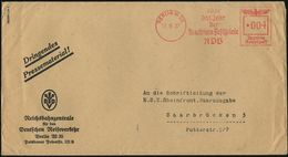 BERLIN W 35/ 1937/ Das Jahr/ Der/ Deutschen Festspiel/ RDV 1937 (17.8.) Seltener AFS (= Opern-Festspiele) Dienst-Bf.: RD - Música