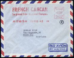 FRANKREICH 1955 (19.7.) AFS:. PARIS 42/SC 029/FRENCH CANCAN/Le Grand Film Musical Francais = Musik- U. Tanzfilm Von Jean - Baile