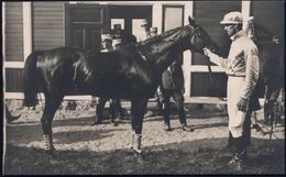 SCHWEDEN 1912 Amtl. Olympia-Ak. Nr.252: Ltn. König, Sweden, With Roderik, Winner Of "The Golden Horse", Ungebr. (Granber - Ete 1912: Stockholm