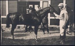 SCHWEDEN 1912 Amtl. Olympia-Ak. Nr.252: Ltn. König, Sweden, With Roderik, Winner Of "The Golden Horse", Ungebr. (Granber - Estate 1912: Stockholma