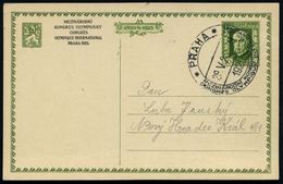 TSCHECHOSLOWAKEI 1925 (4.5.) Seltener SSt.: PRAHA/..CONGRES OLYMPIQUE INTERNATIONAL (schwarze Inschrift) Auf Passender S - Non Classés