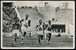 BERLIN N 4/ Ai/ Olympische Spiele/ Berlin 1.-16.August 1936 (9.8.) MWSt (Brandenbg. Tor Etc.) Auf Amtl. S/w.-Foto-Ak.: J - Ete 1936: Berlin