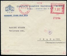 ITALIEN 1941 (20.11.) AFS.: ROMA/STADIO P.N. F./21294 = Hauspostamt Stadion , Dienst-Bf.: COMIATO OLIMPICO NAZIONALE ITA - Estate 1936: Berlino