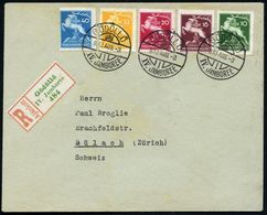 UNGARN 1933 (8.8.) SSt.: GÖDÖLLÖ/j/IV.JAMBOREE 3x Auf Kompl. Satz "IV. Welt-Jamboree" + Seltener Sonder-RZ: Gödöllö/ IV. - Covers & Documents