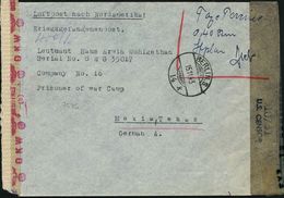 BERLIN,S./ 14/ K 1943 (15.11.) 1K-Gitter + Hs.Vermerk "Taxe Percue 0,40 RM.."  = N U R  Luftpost-Gebühr! + OKW-Zensurstr - Rode Kruis