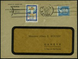 FRANKREICH 1929 (Dez.) 1,50 F. Pasteur + Amtl. Tbc-Spendenmarke 1929 = Kind Am Meer Mit Frankatur Abgestempelt, Ausl.-Bf - Malattie