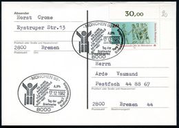 8000 MÜNCHEN 90/ 150 JAHRE/ BAYER./ LANDESSCHULE/ FÜR KÖRPER-/ BEHINDERTE/ Tag D.Briefmarke.. 1982 (17.12.) SSt = Piktog - Medizin