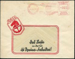 LEIPZIG W 35/ REICHSMESSESTADT/ Jhre Farben:/ S&M/ SPRIMO-FARBEN 1939 (1.6.) AFS = Springer (= Logo Firmen-Wappen Mit Za - Ajedrez