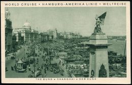 HAMBURG/ 1/ HAMBURG-AMERIKA LINIE/ NORDLANDFAHRTEN 1929 (6.4.) AFS (Ozeandampfer) AufTelegramm-Ak: Hapag-Weltreise 1939, - Marítimo