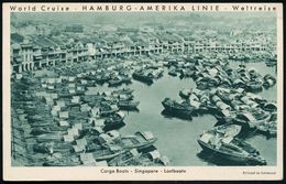 HAMBURG/ 1/ HAMBURG-AMERIKA-LINIE/ MITTELMEER-U.ORIENTFAHRTEN 1934 (20.3.) AFS Auf Telegramm-Ak.: Hapag-Weltreise "Resol - Marítimo