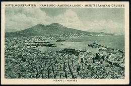 HAMBURG/ 1/ HAMBURG-AMERIKA LINIE/ MITTELMEER- U.ORIENTFAHRTEN 1934 (26.4.) AFS 005 Pf. Auf Telegramm-Ak.: Hapag-Fahrt W - Marittimi