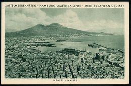 HAMBURG/ 1/ HAMBURG-AMERIKA LINIE/ MITTELMEER- U.ORIENTFAHRTEN 1934 (26.4.) AFS 005 Pf. Auf Telegramm-Ak.: Hapag-Fahrt W - Maritime